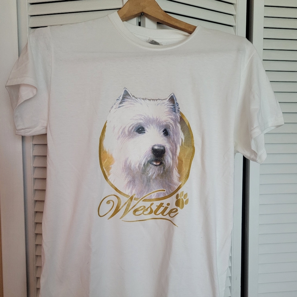 NWOT Westie shirt size small